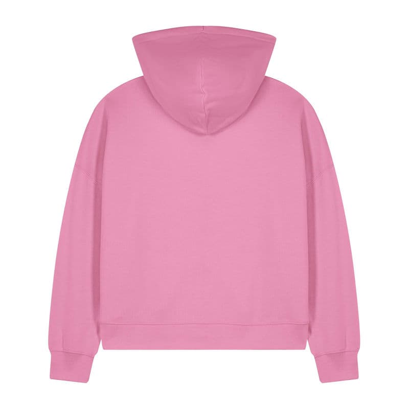 Stella Ida women's zip thru hoodie  coloris Rose Bubble