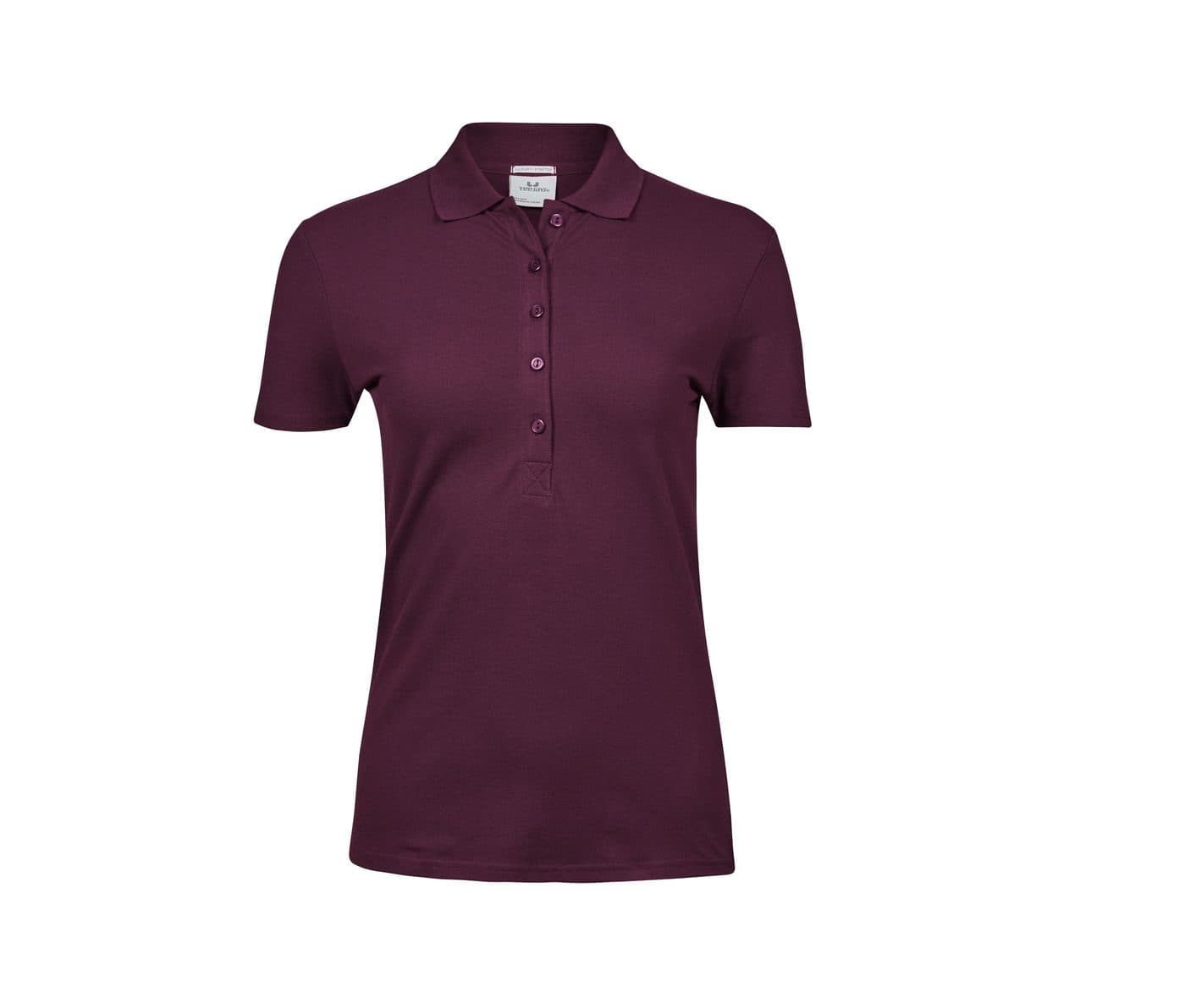 LADIES LUXURY STRETCH POLO coloris Lie-de-vin