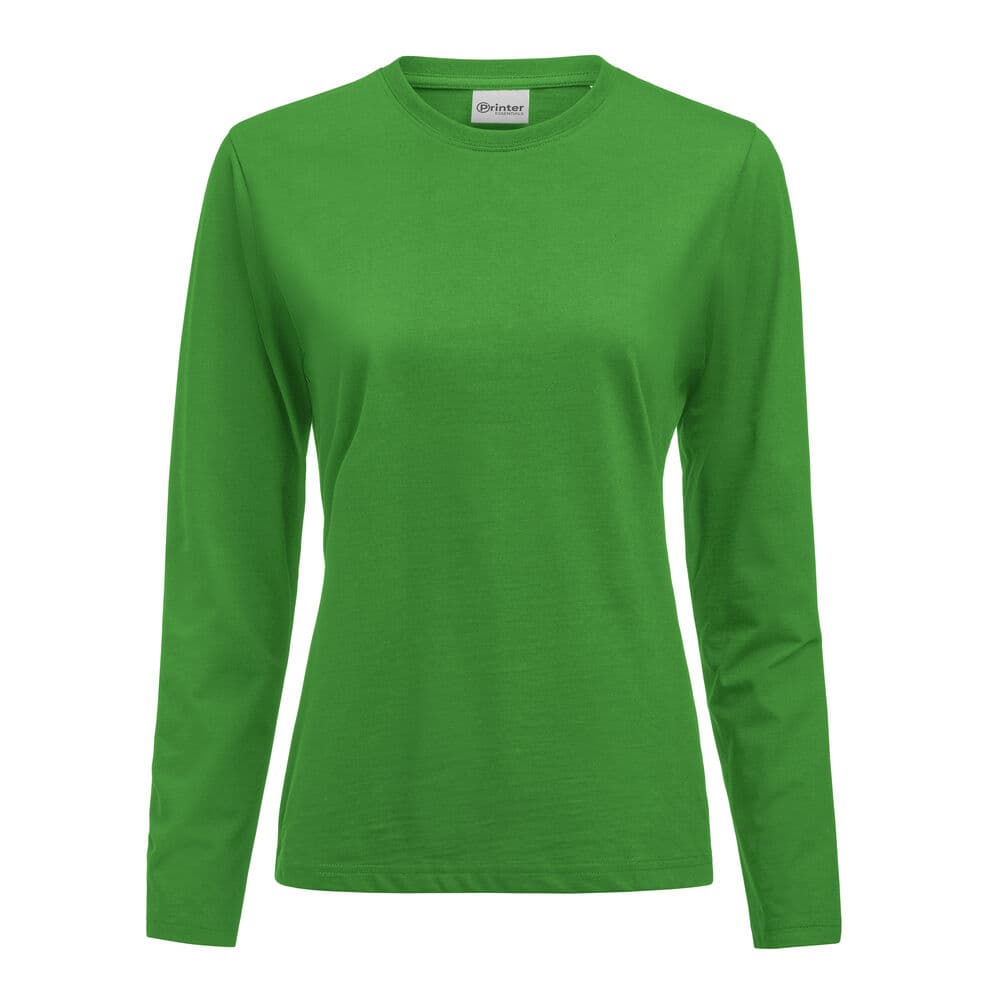 Heavier Pro T-Shirt Manches Longues Femmes coloris Vert