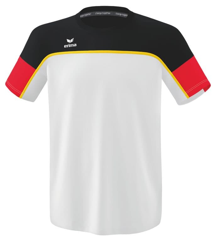 T-shirt CHANGE by erima coloris Blanc / Noir / Rouge