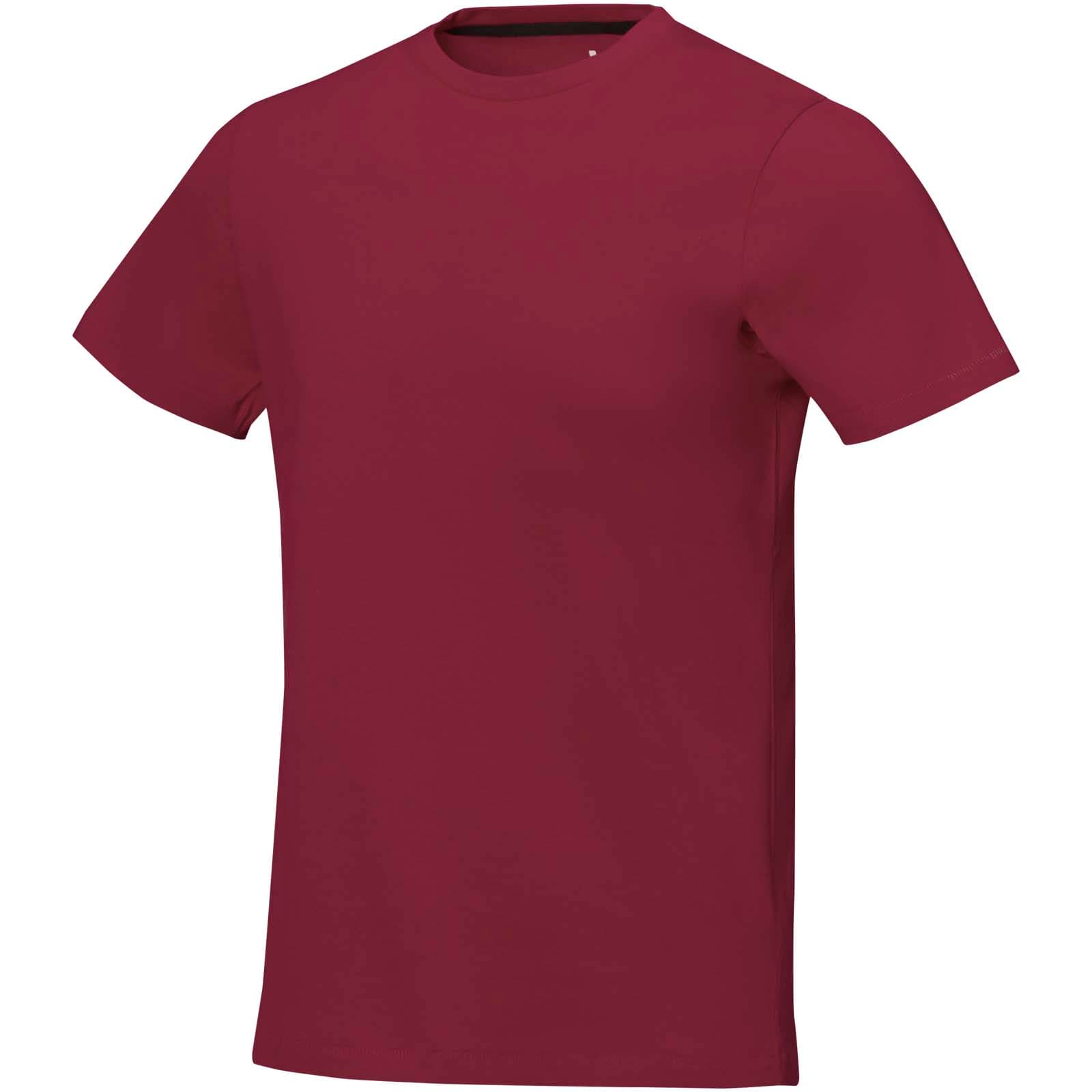 T-shirt manches courtes homme de 160 g/m² Nanaimo coloris Bordeaux