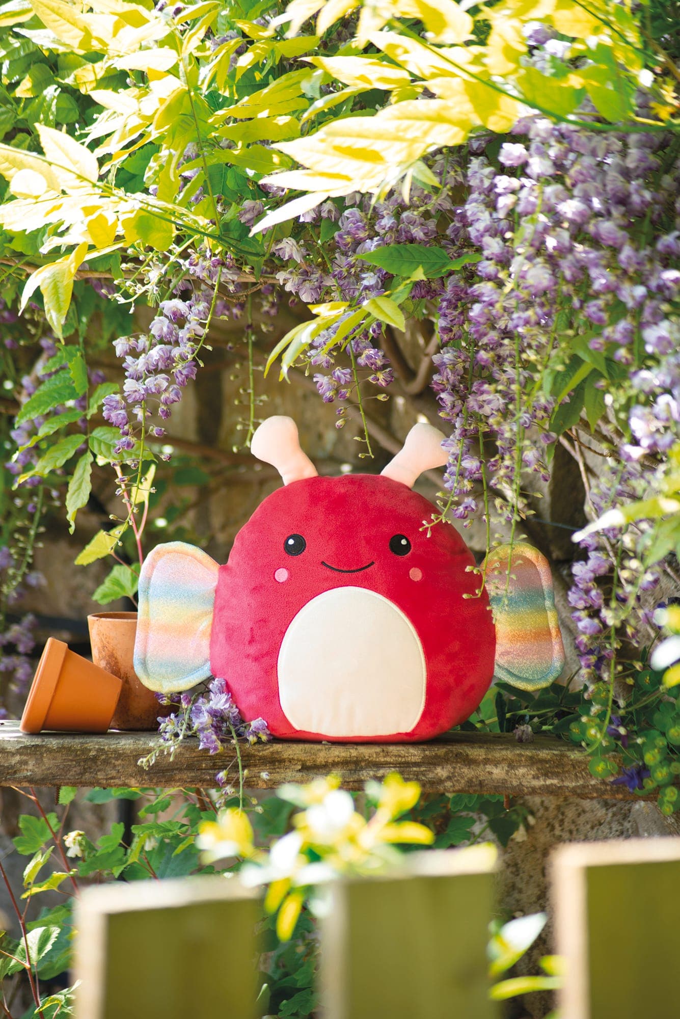 Peluches Squidgy's en situation
