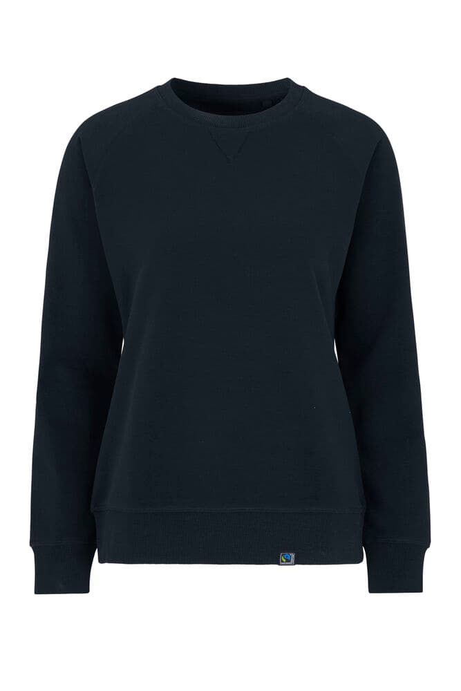 F. SWEAT COL ROND FEMME coloris Marine