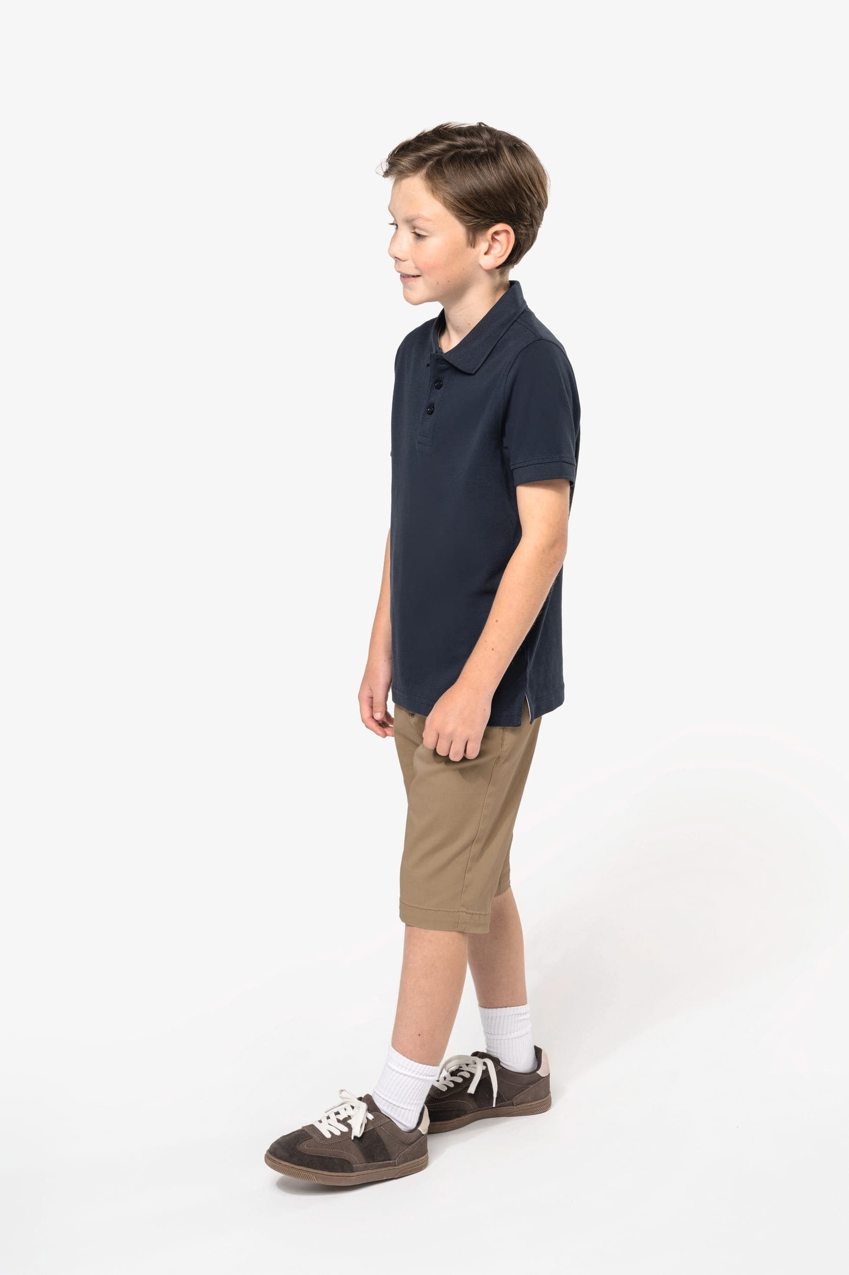 Polo manches courtes enfant en situation