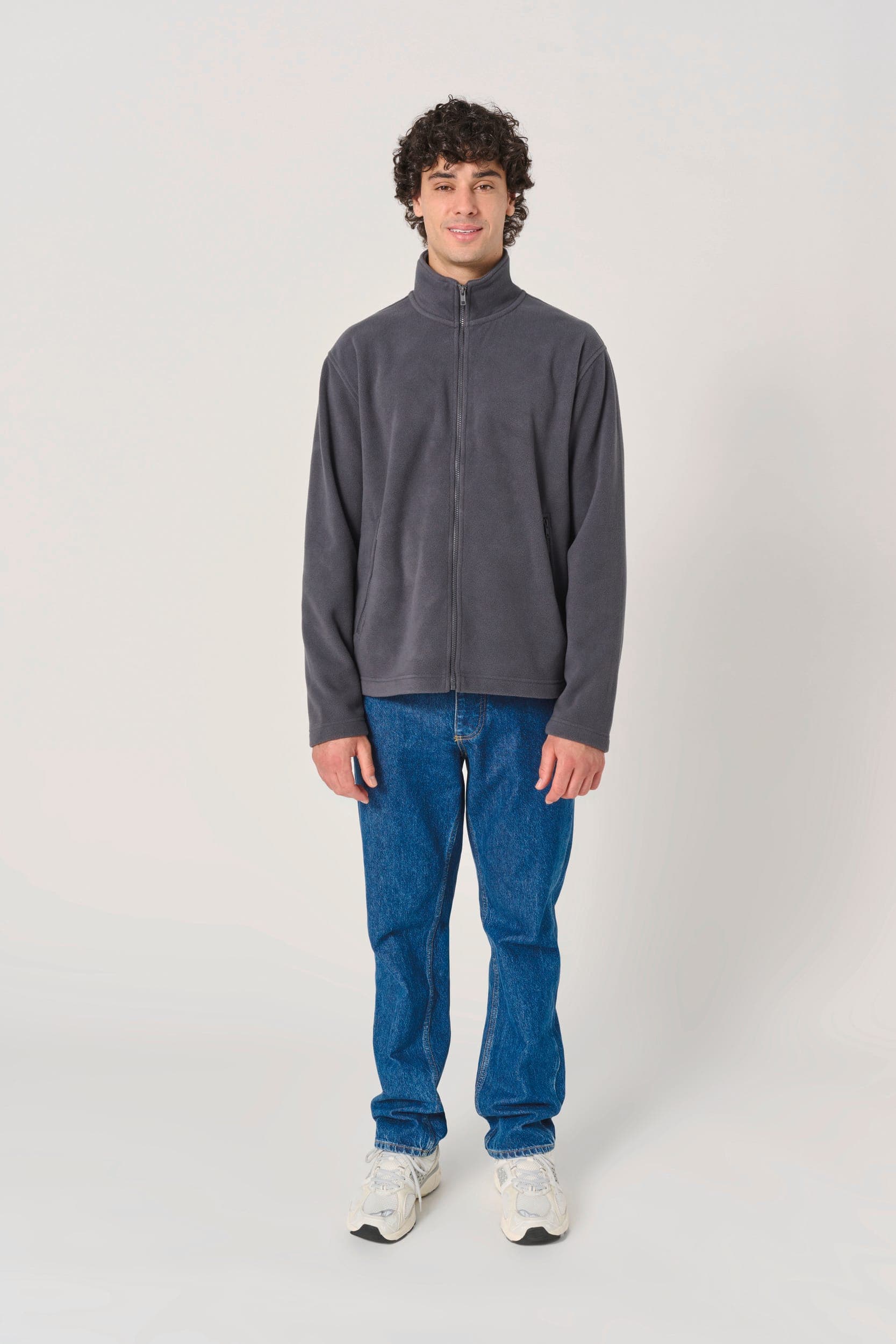Veste polaire unisexe en situation