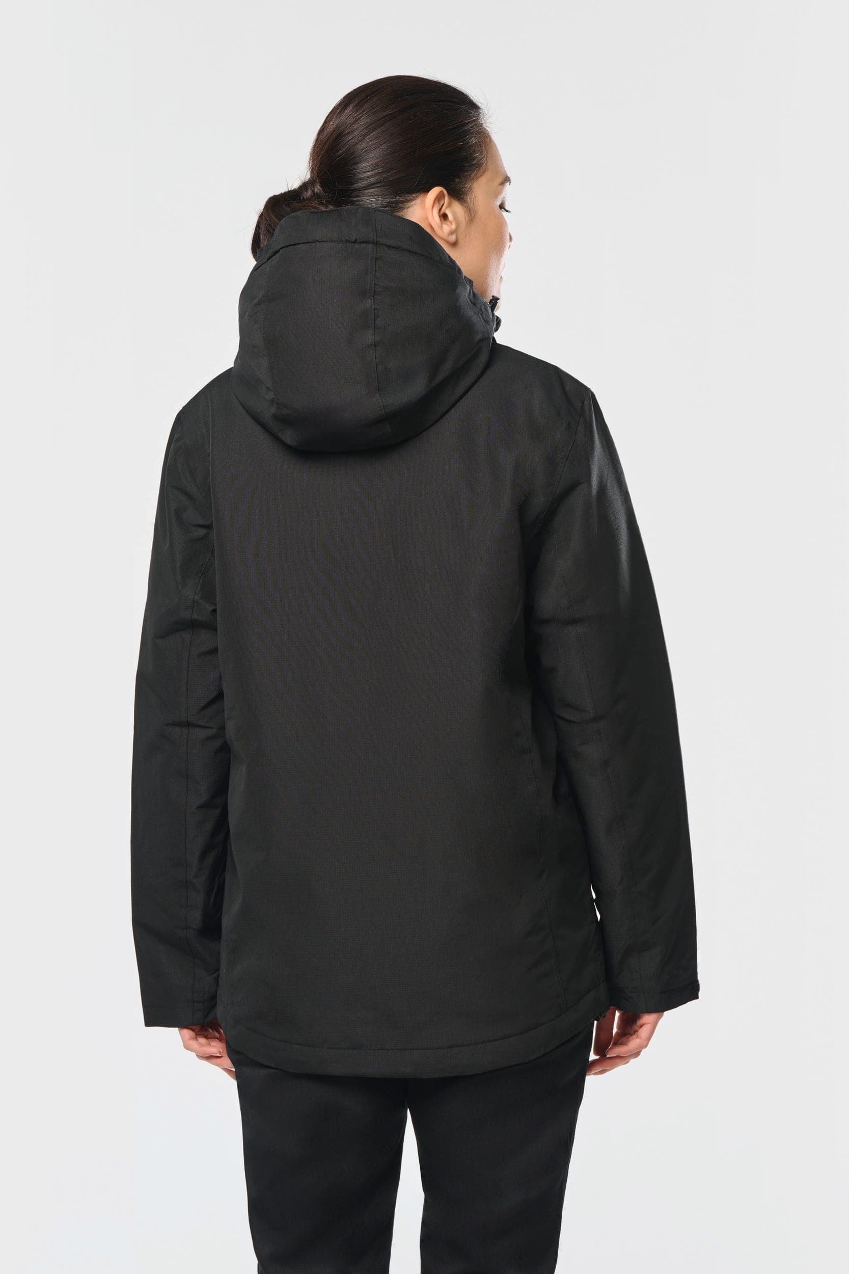 Parka performance à capuche unisexe en situation