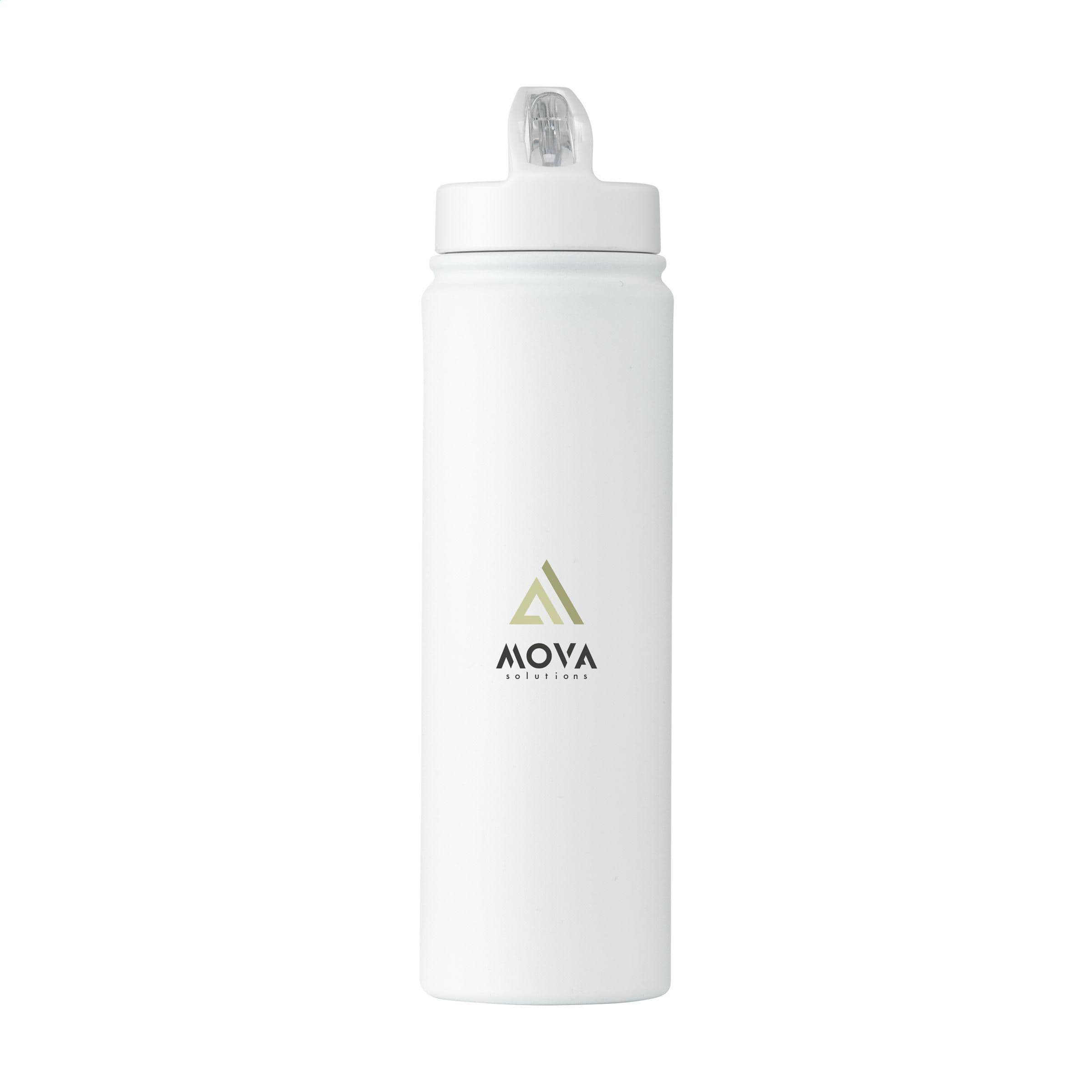 Bouteille d'eau Skylar RCS acier recyclé 900 ml en situation