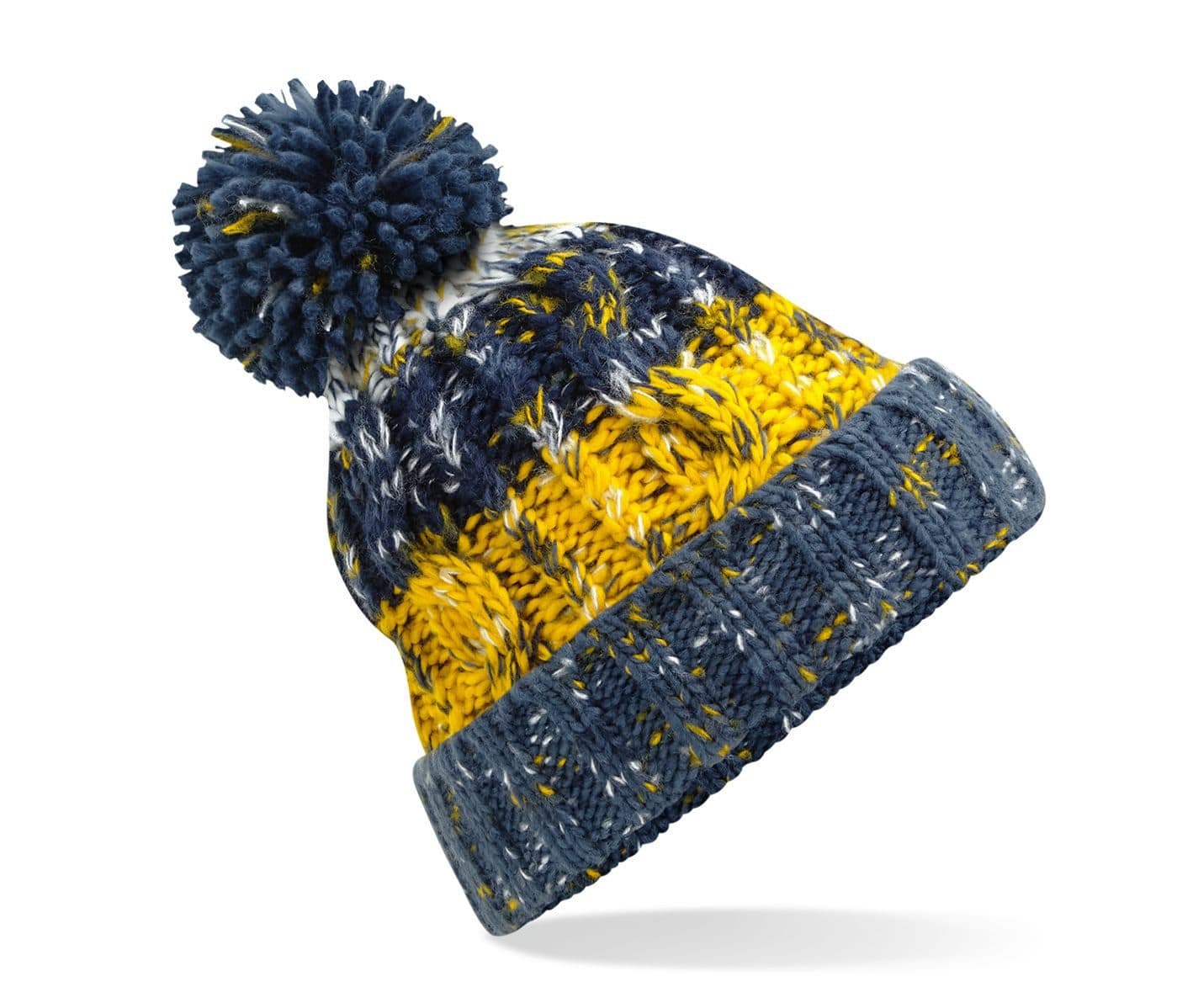 CORKSCREW POM POM BEANIE coloris Givré Morning