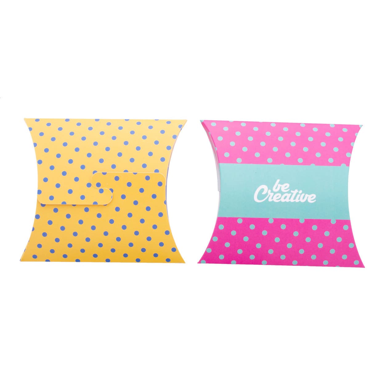Boîte en forme de coussin
