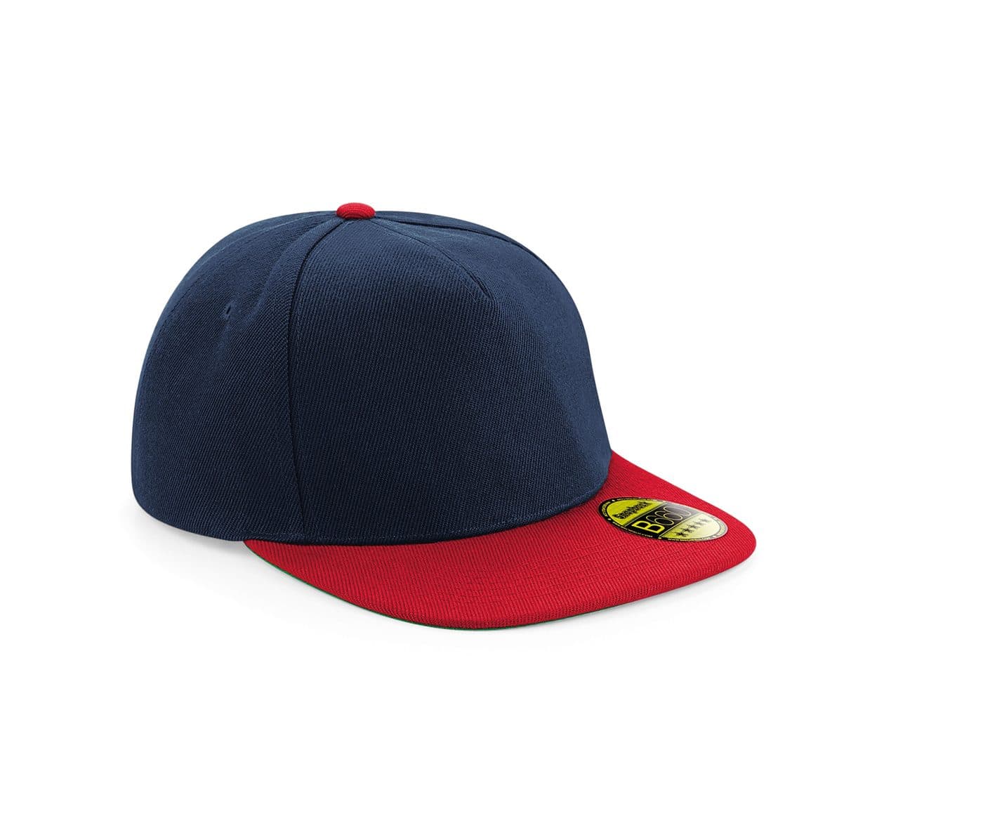 ORIGINAL FLAT PEAK SNAPBACK coloris Bleu marine / Rouge classique