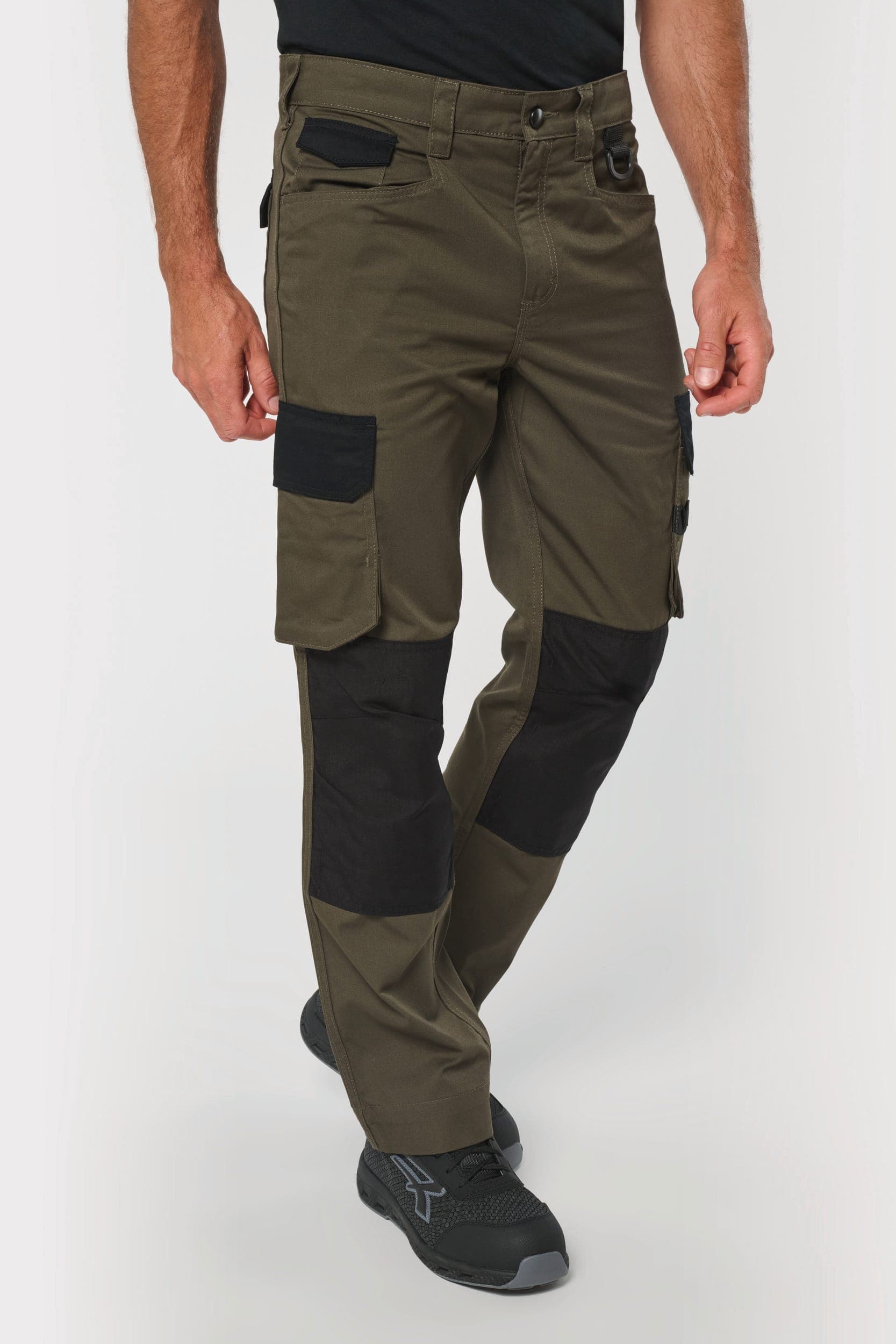 Pantalon de travail bicolore homme