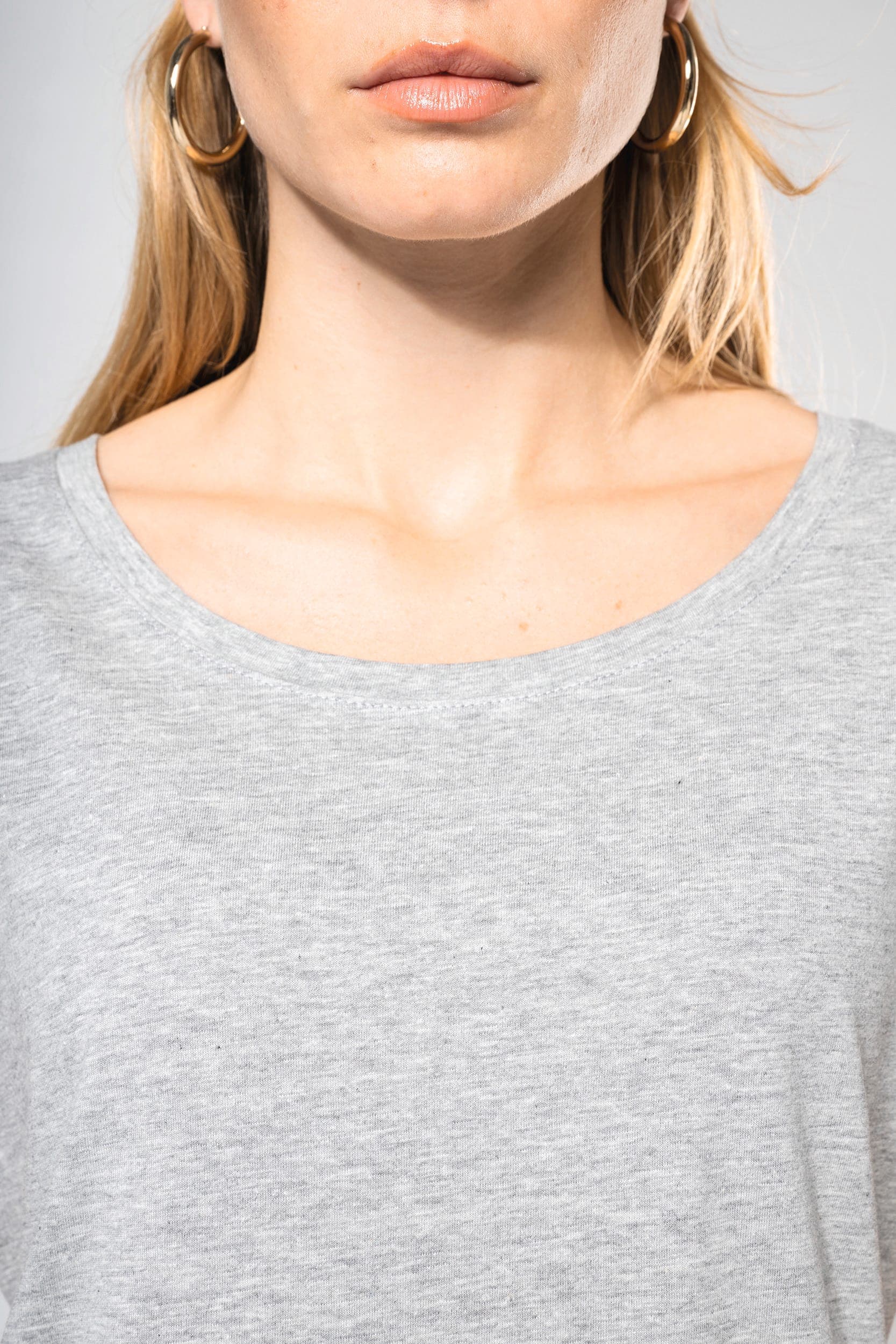 T-shirt long femme en situation
