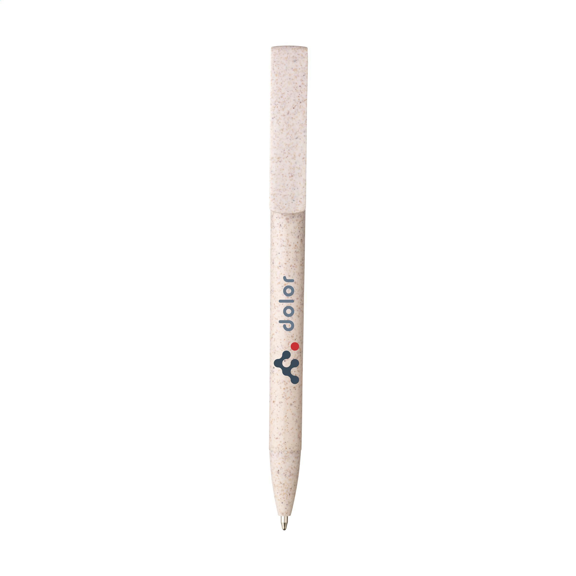 Stylo Handy en paille de blé en situation