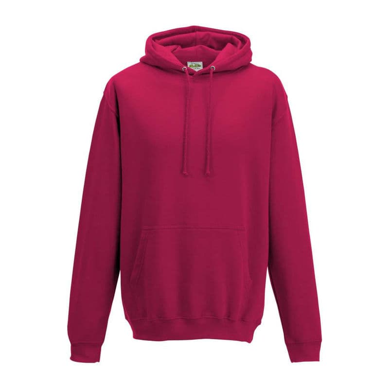 COLLEGE HOODIE coloris Rose rouge à lèvres
