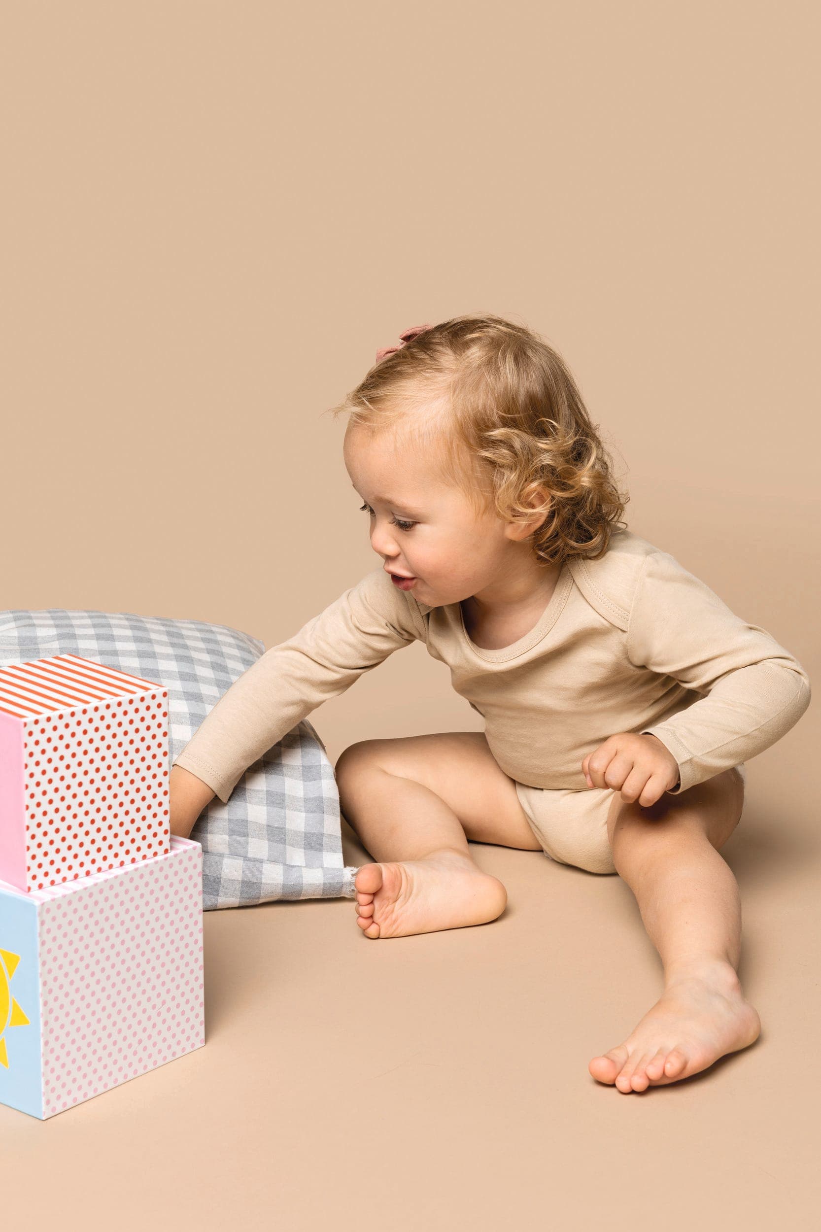 Body coton bio bébé en situation