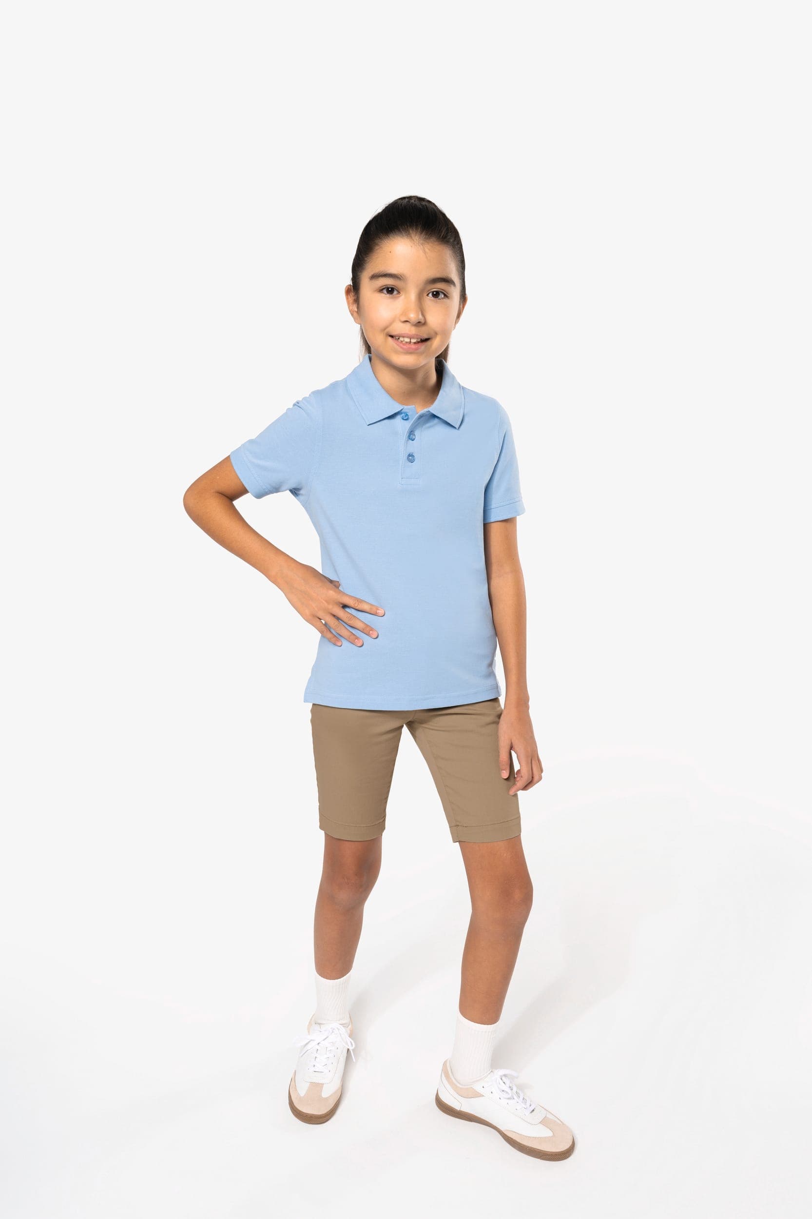 Polo manches courtes enfant en situation