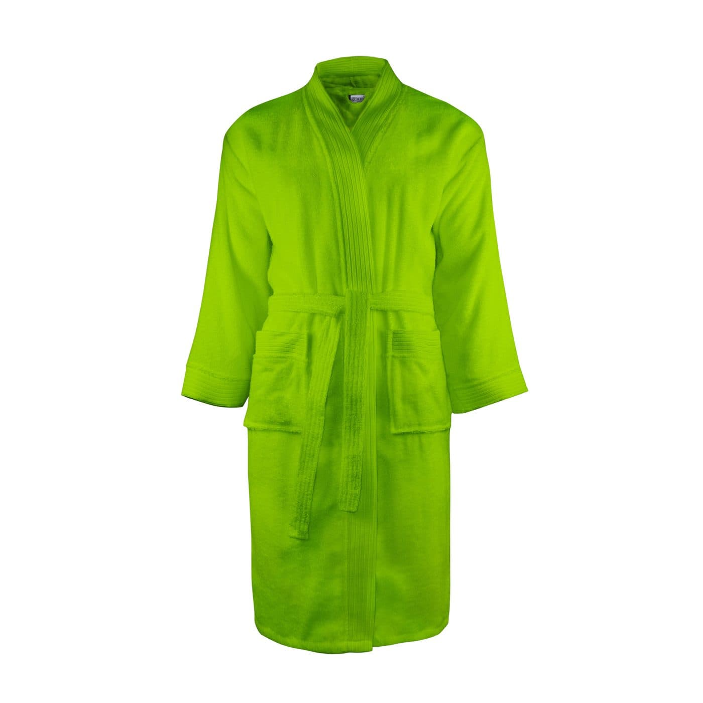 CLASSIC BATHROBE coloris Vert citron