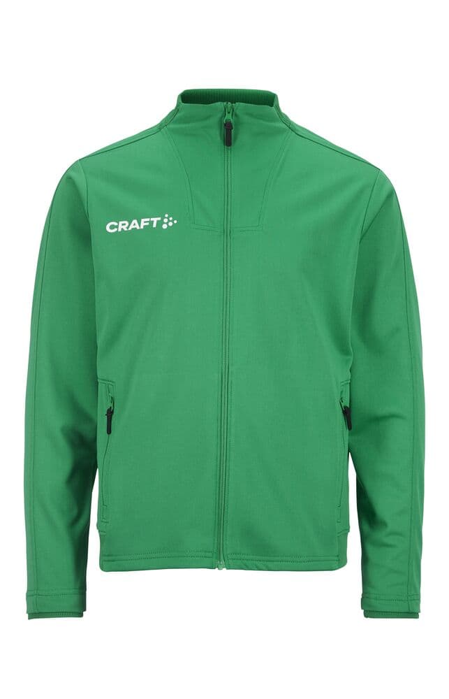 Craft Evolve 2.0 full zip jacket jr coloris Vert