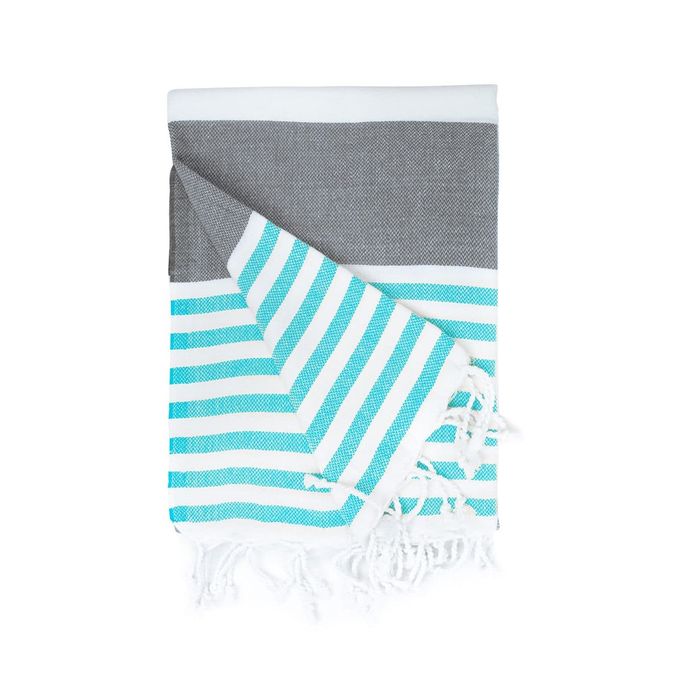 HAMAM MARINE coloris Anthracite / Turquoise