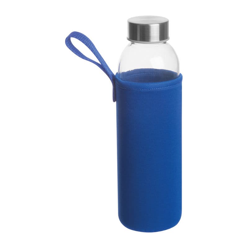 Bouteille en verre « Klagenfurt » coloris Bleu