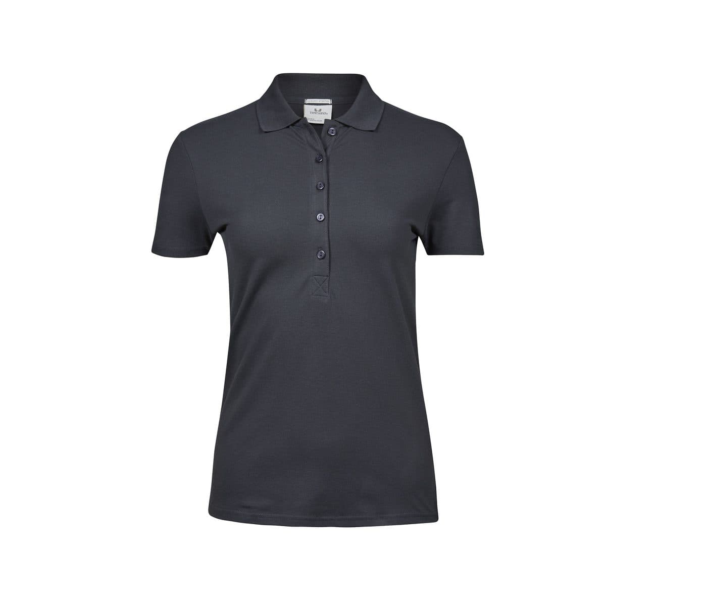 LADIES LUXURY STRETCH POLO coloris Gris foncé
