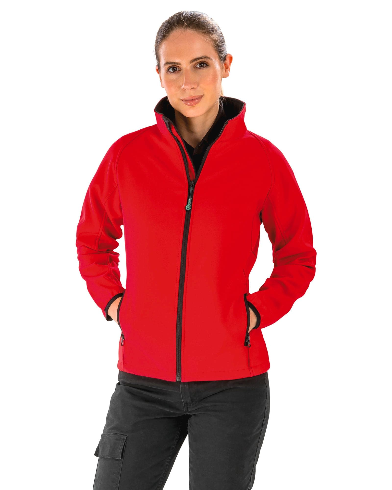Veste Softshell Femme Printable en situation