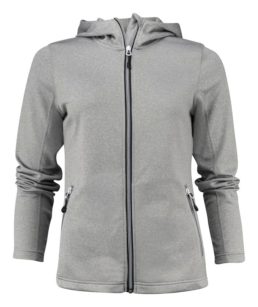 Layback Hoodie Femme coloris Gris Mélangé