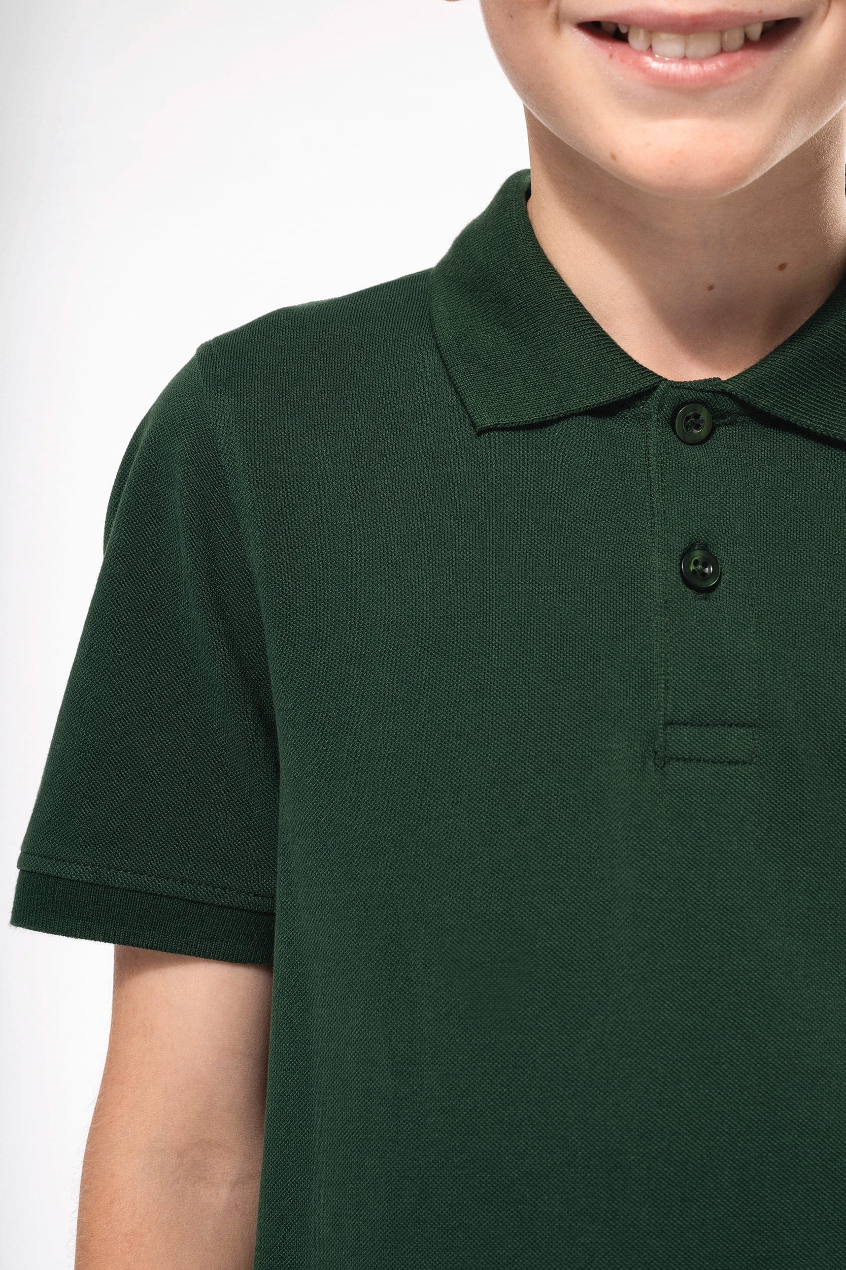 Polo manches courtes enfant en situation
