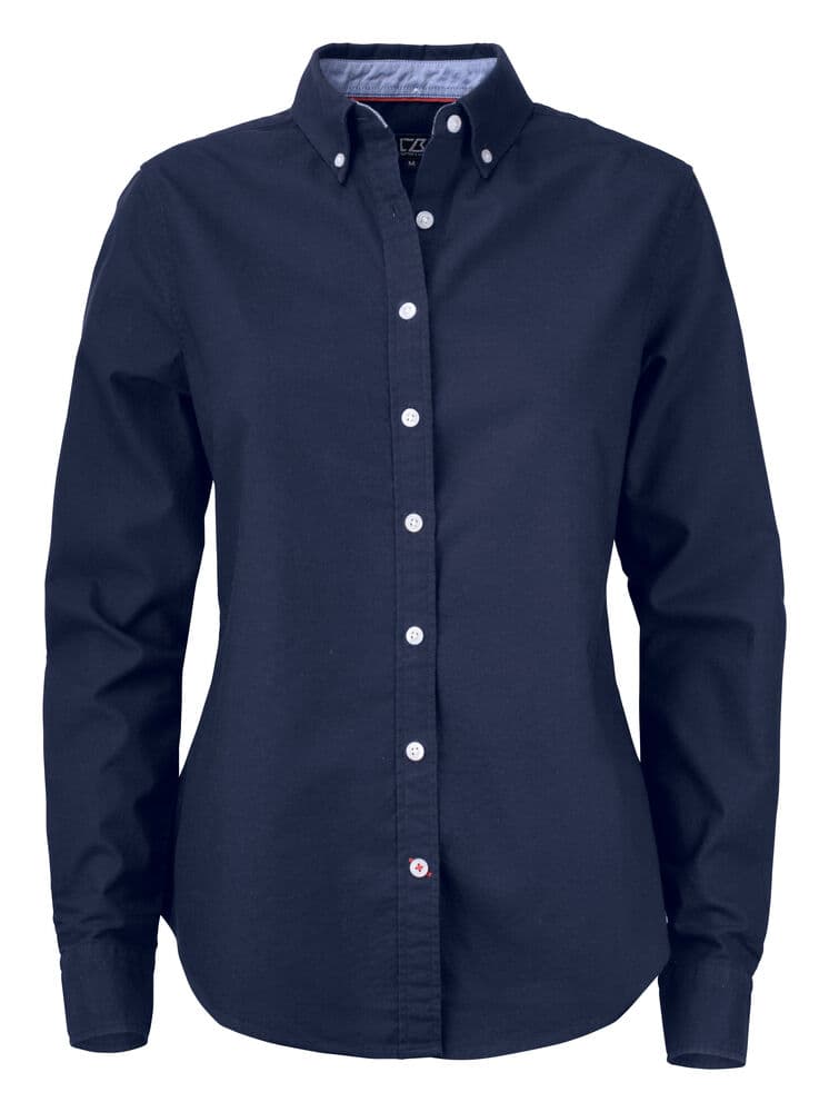 Chemise Oxford Cutter & Buck Belfair femme coloris Marine foncé