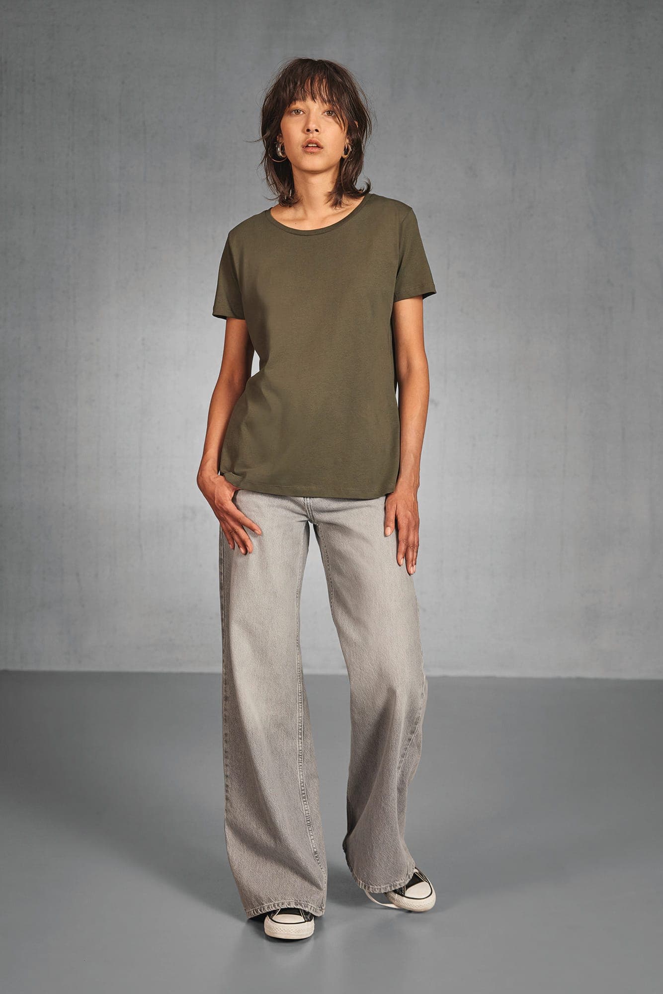 T-shirt bio femme Inspire Plus en situation