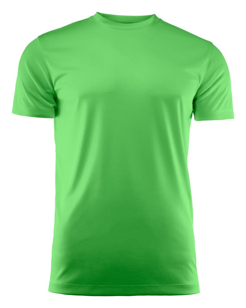 Run T-Shirt Hommes coloris Vert