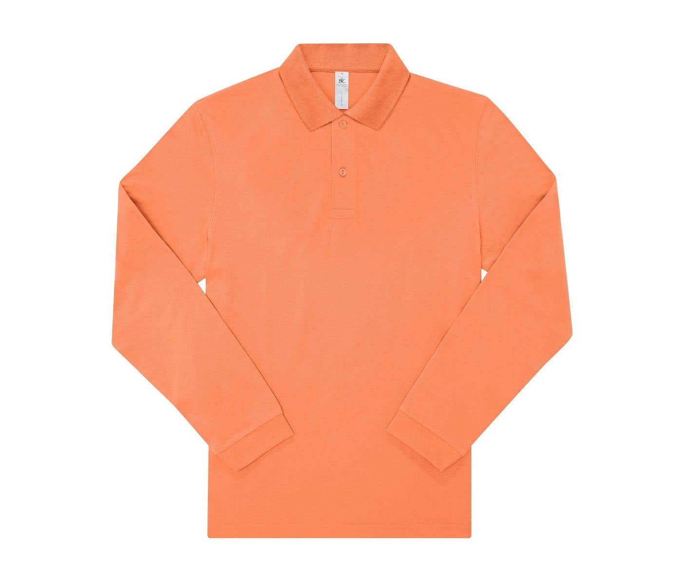 B&C MY POLO 210 LSL coloris Corail Amalfi