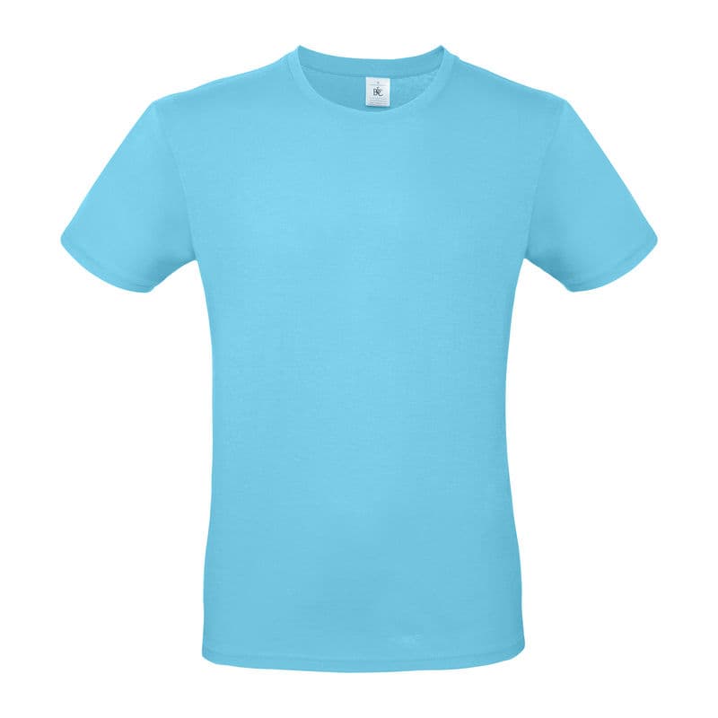 B&C #E150 UNISEX T-SHIRT coloris Turquoise