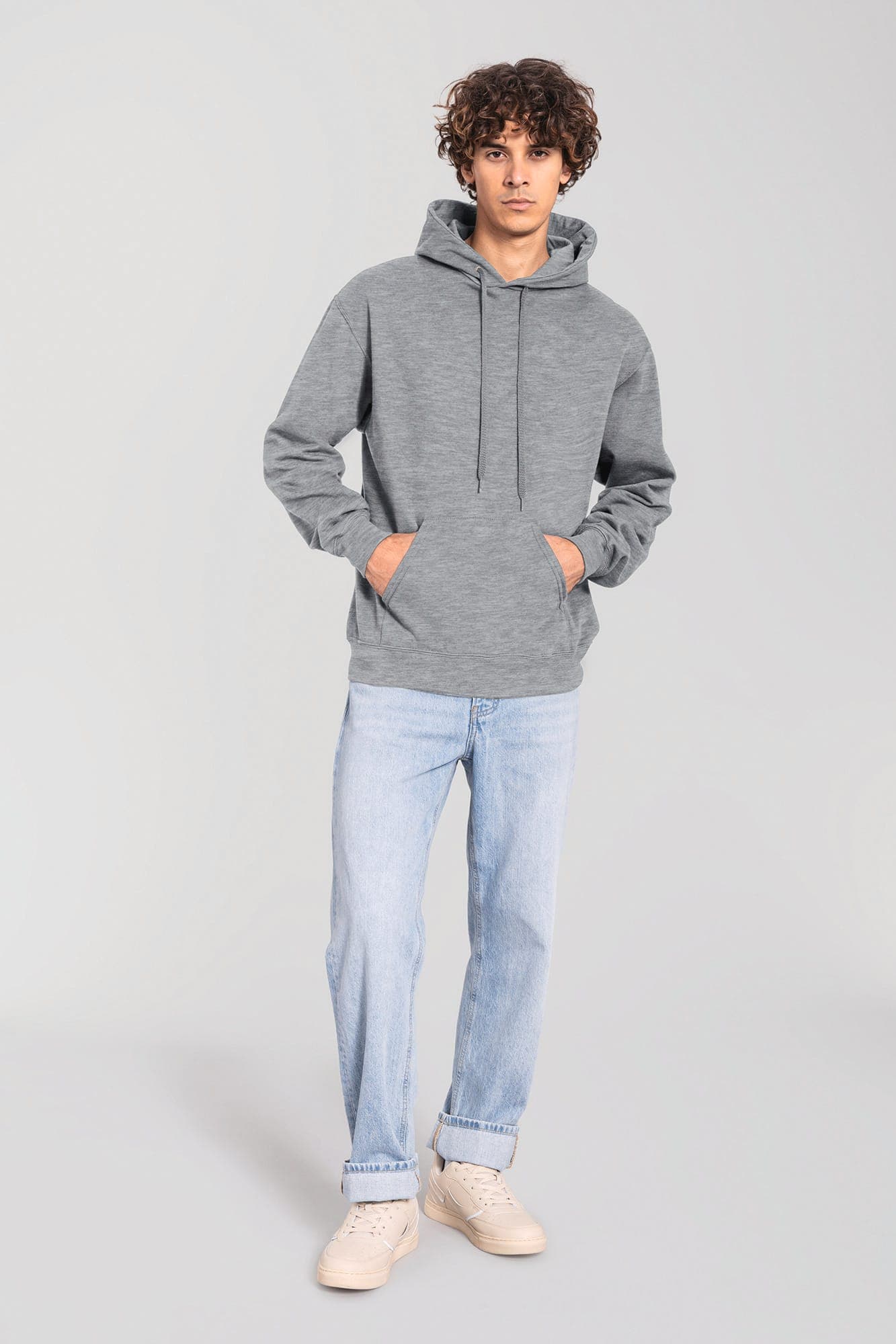 Sweat-shirt à capuche Iconic 250 en situation