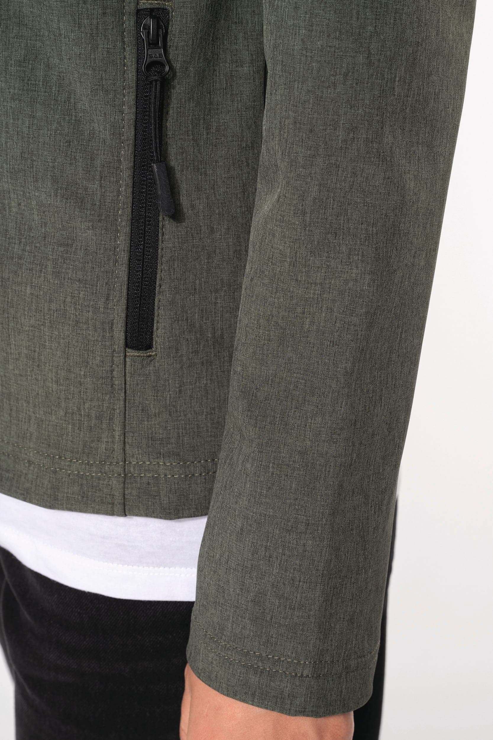 Veste softshell femme en situation