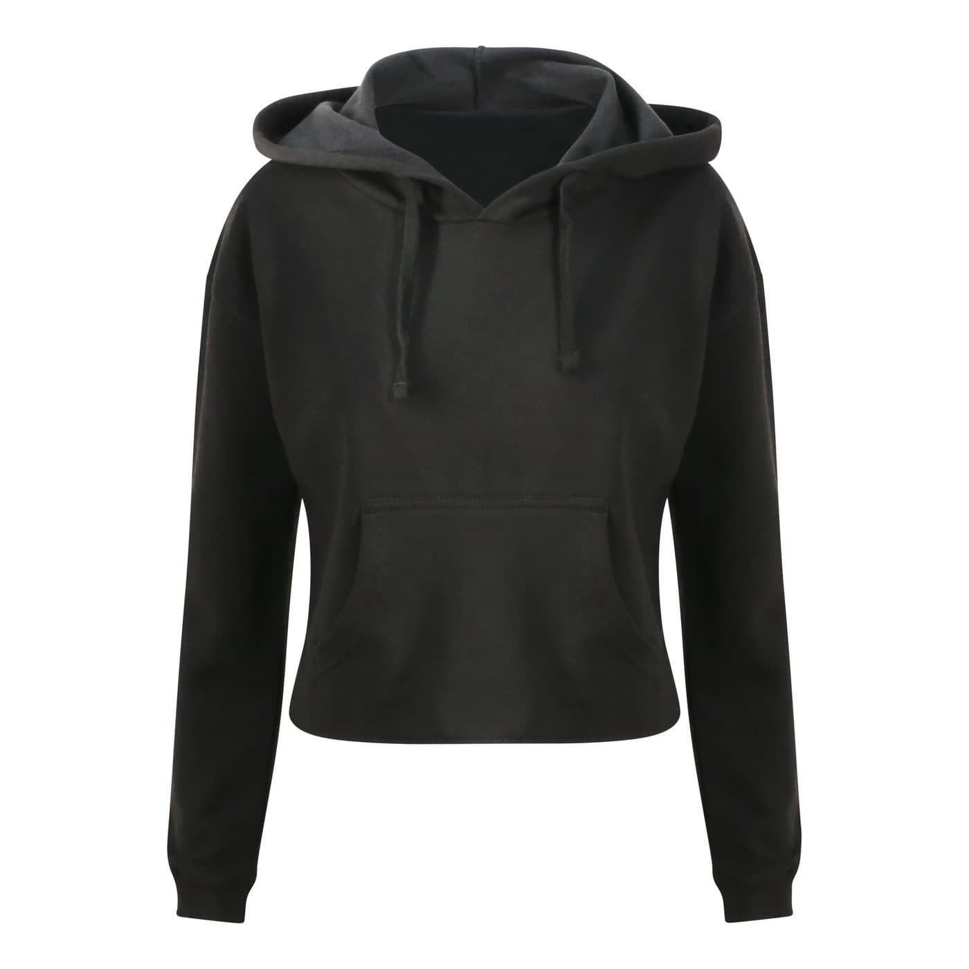 GIRLIE CROPPED HOODIE coloris Noir jais