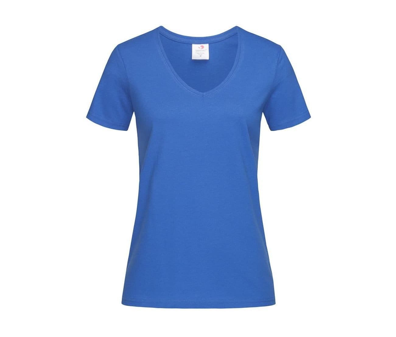 CLASSIC-T V-NECK coloris Bleu roi vif