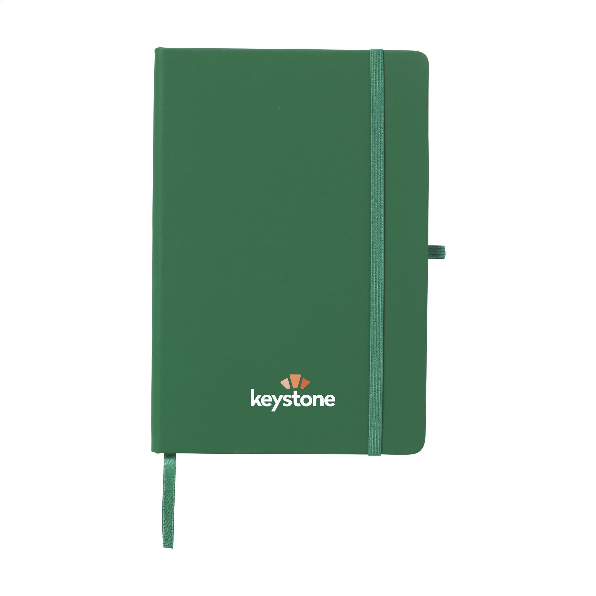 Carnet de notes A5 recyclé GRS en situation