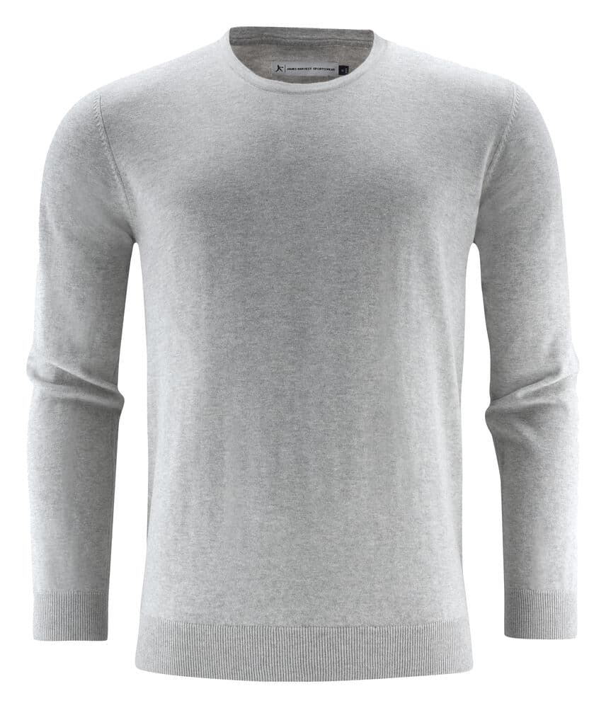Pull Tricoté Ashland U Homme coloris Gris Mélange