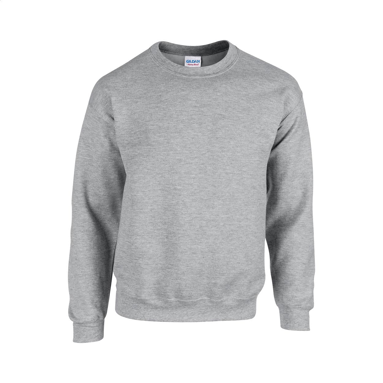 sweat-shirt à col ras du cou coloris Gris