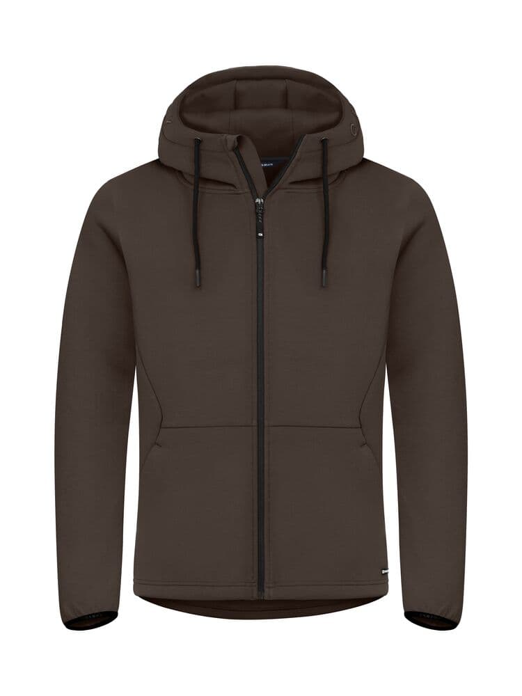 Sweat zippé à capuche Cutter & Buck Pemberton homme coloris Moka foncé