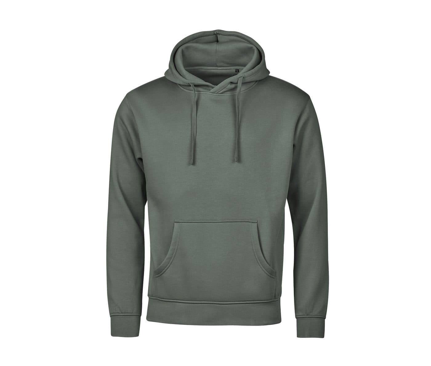 URBAN HOODED SWEATSHIRT coloris Vert feuille