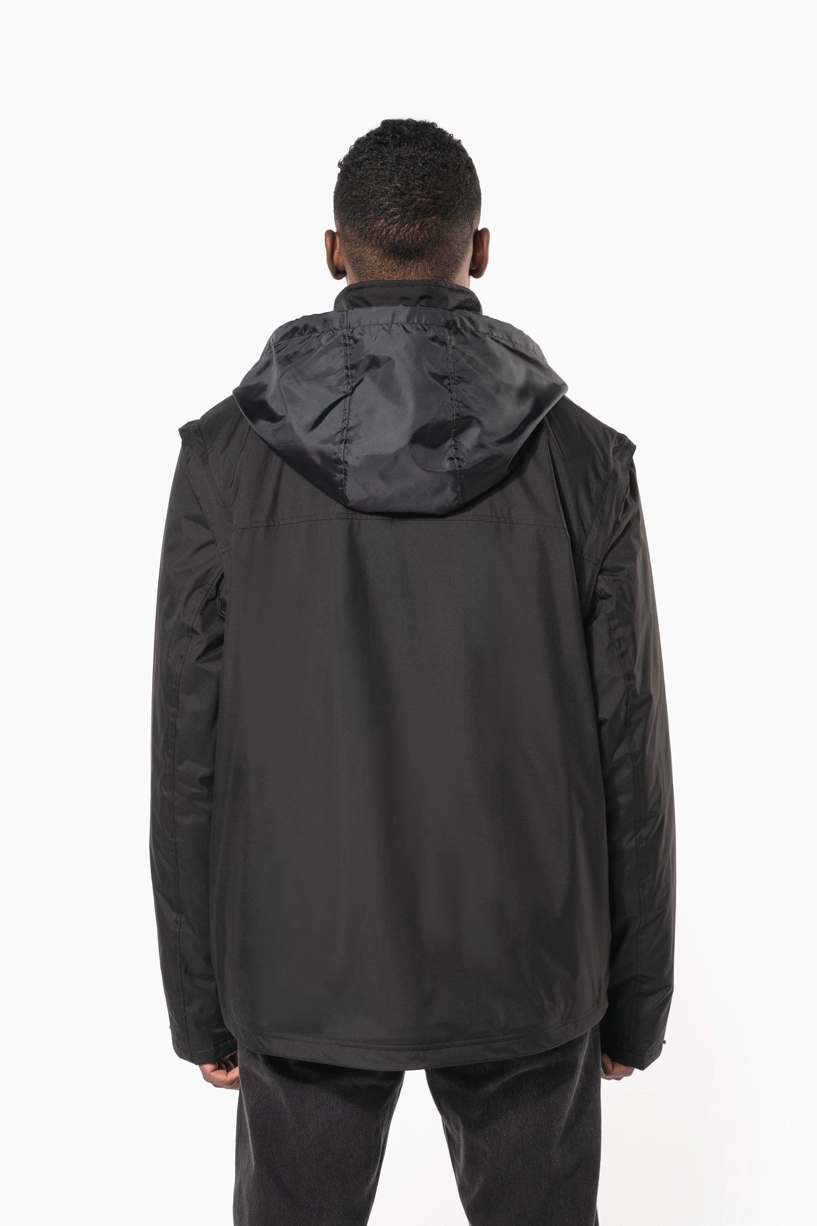Blouson à manches amovibles homme en situation