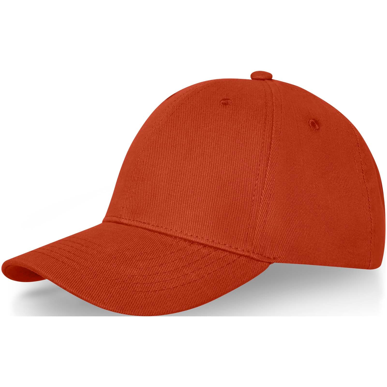 Casquette de 260 g/m² Davis 6 panneaux coloris Brique