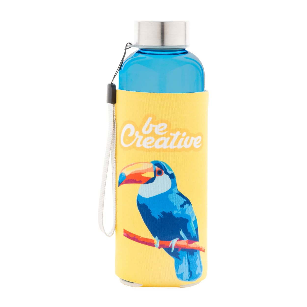 Bouteille en RPET coloris Bleu clair