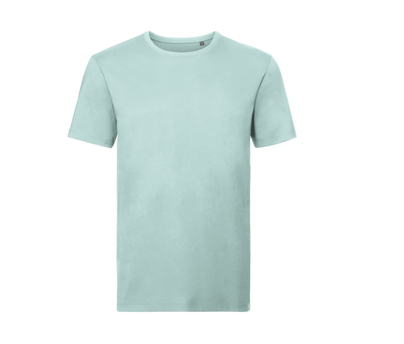 MEN'S PURE ORGANIC TEE coloris Aqua