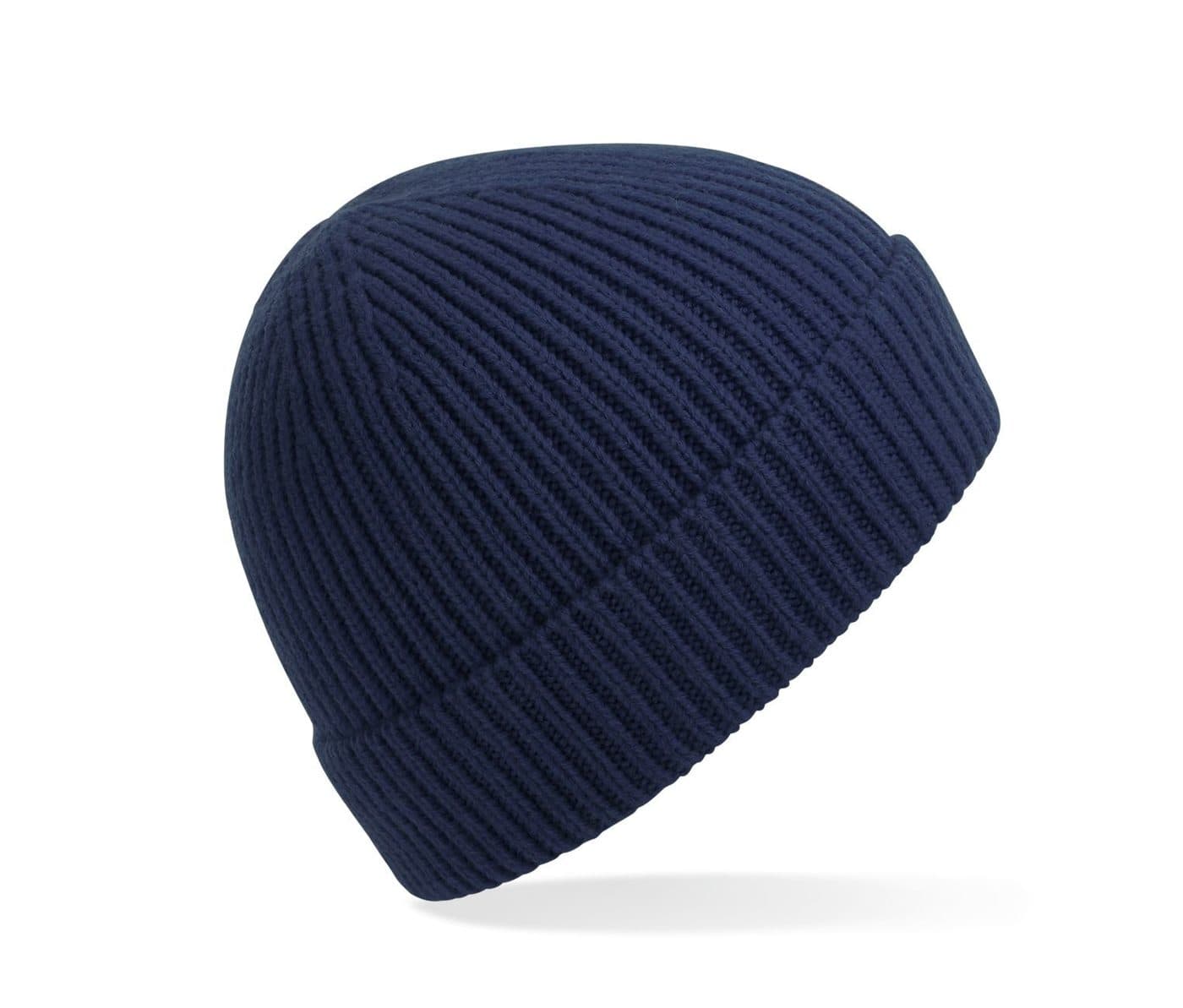 ENGINEERED KNIT RIBBED BEANIE coloris Marine oxford