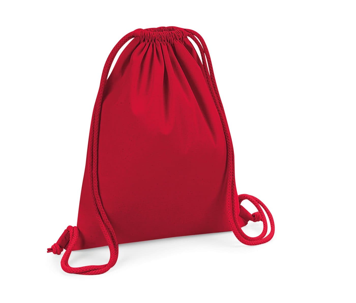 ORGANIC PREMIUM COTTON GYMSAC coloris Rouge classique