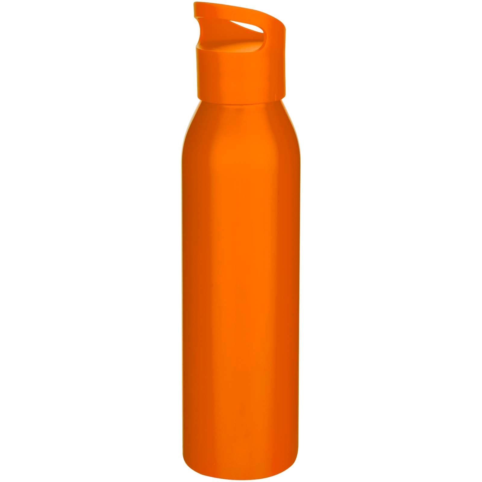 Bouteille d’eau Sky de 650 ml en acier inoxydable recyclé certifié RCS à simple paroi coloris Orange