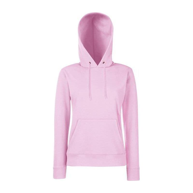 LADIES CLASSIC HOODED SWEAT coloris Rose clair